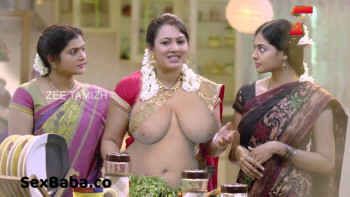 Sun Tv Archana Showing White Boobs Pictures