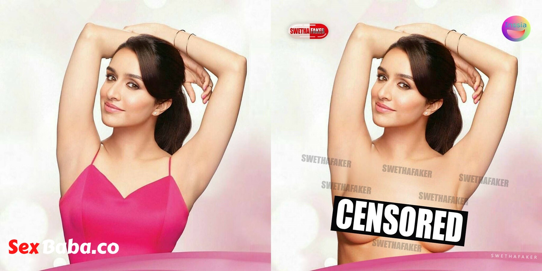 Shraddha Kapoor Dress Removal 68784412 inssia COLLAGE - Imgfy