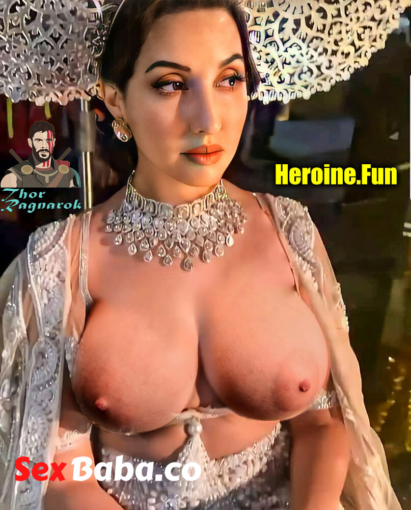 Big boobs Nora Fatehi open blouse nude nipple show - Imgfy