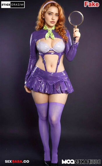 Neha Sharma cosplaying as Daphne from Scooby Doo x