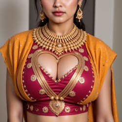 Avneet_Kaur_dressed_up_in_traditionals_with_a_huge_cleavage_cutout_x
