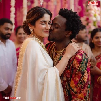 Raveena Tandon marrying her young blacked African friend 1 x