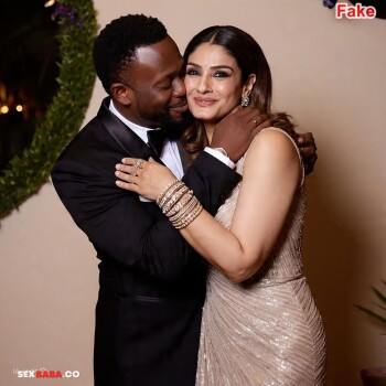 Raveena Tandon marrying her young blacked African friend 5 x