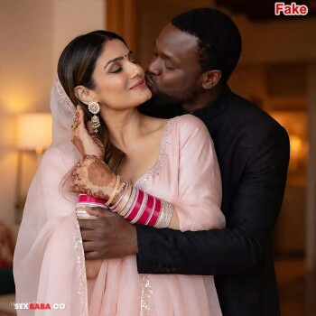 Raveena Tandon marrying her young blacked African friend 7 x